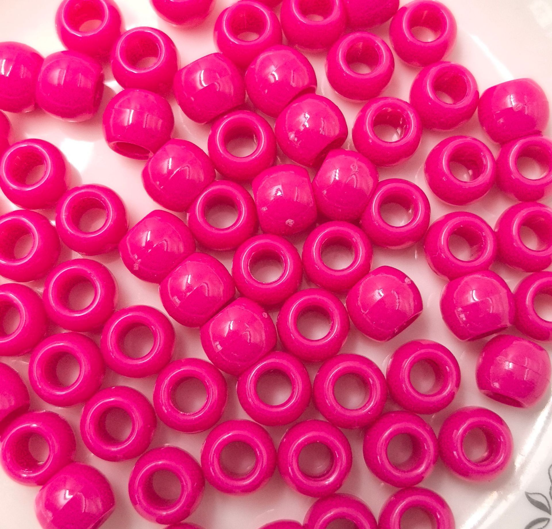 10*12MM Bulk Ultra Light Large Hole Loose Beads No Extra Weight Decor Spacers for Portable Pendants