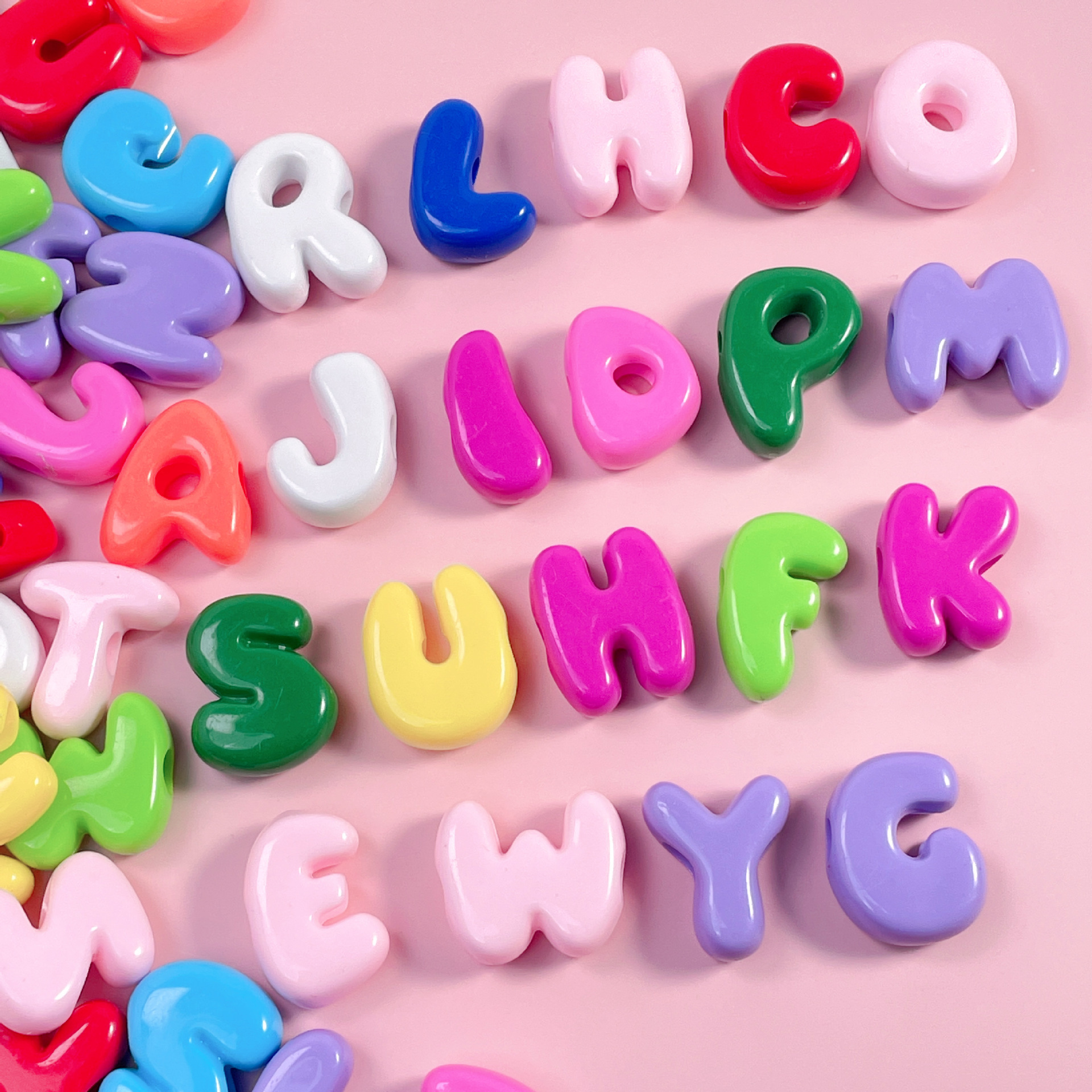 Festival Themed Alphabet DIY Hanging Pendants Bulk Wholesale Party Handmade Favors