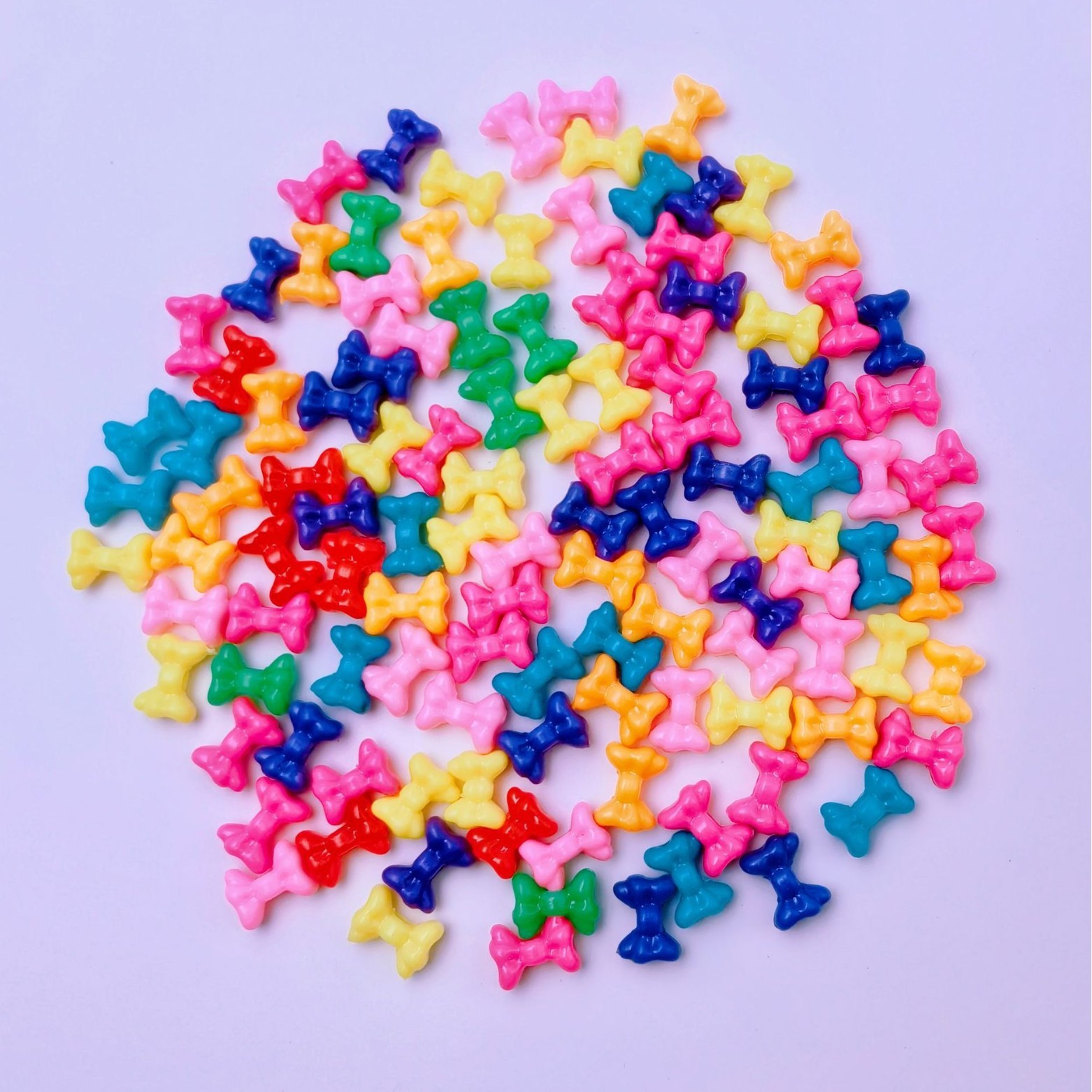 Wholesale Transparent Large Hole Loose Beads Clear Wide Hole Decor Spacers for Minimalist DIY