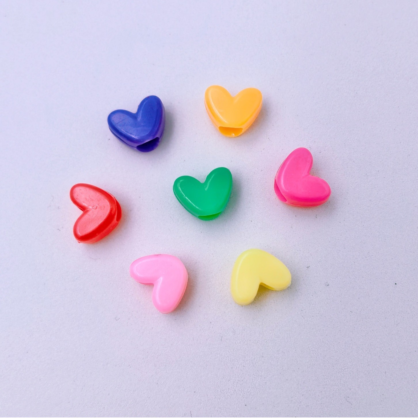 Bulk Interchangeable Large Hole Decor Loose Beads Mix & Match Wide Hole Spacer Craft Parts