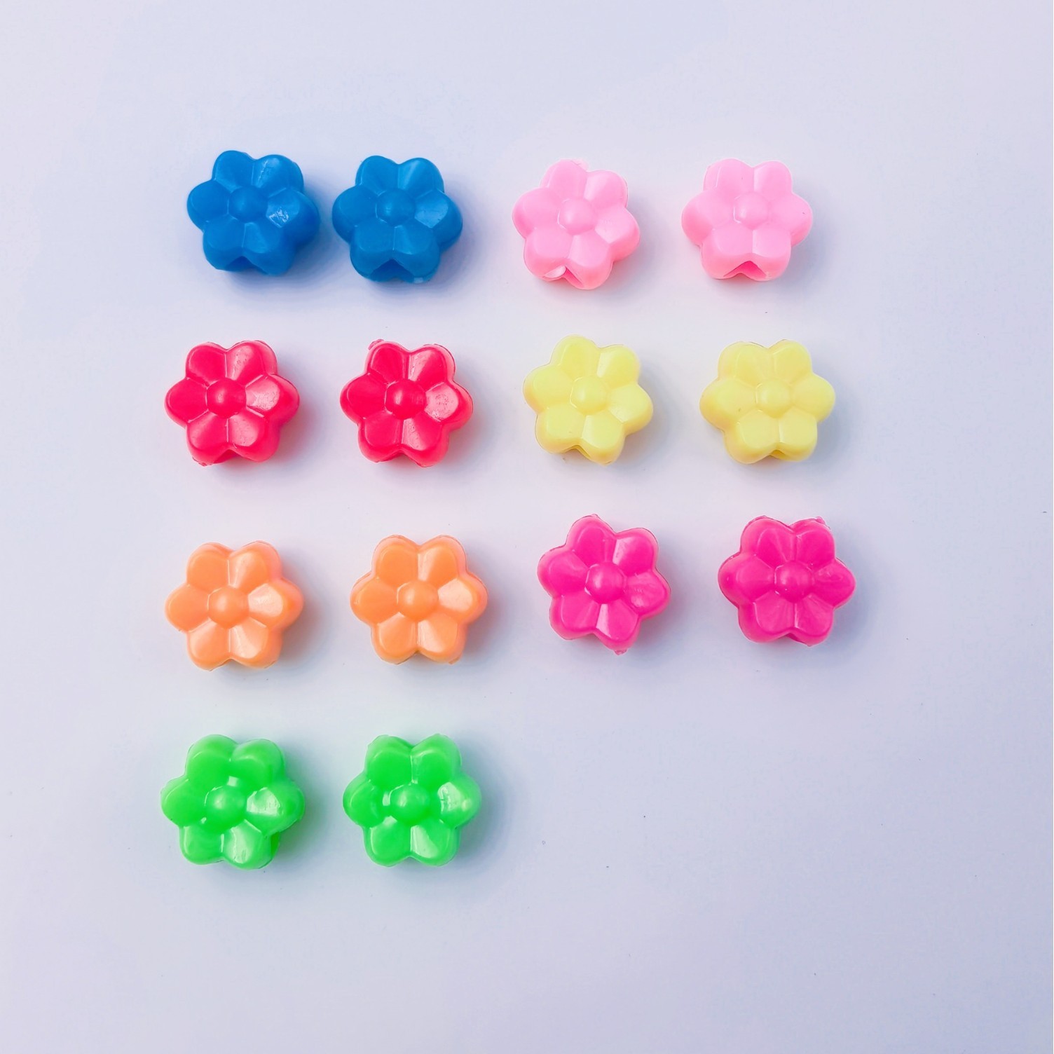 Bulk Small Mini Large Hole Loose Beads Tiny Wide Hole Decor Spacers for Delicate DIY Charms