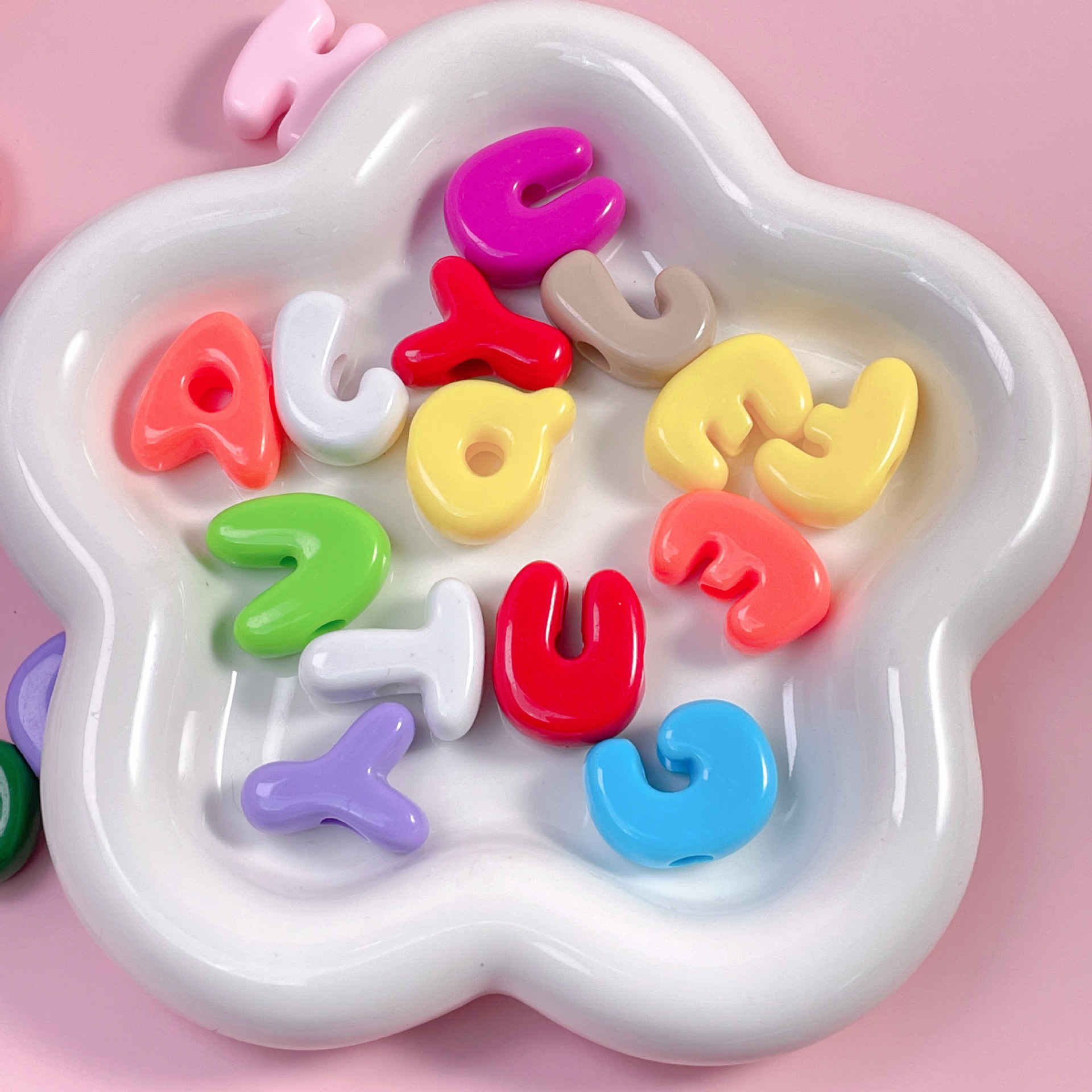 Festival Themed Alphabet DIY Hanging Pendants Bulk Wholesale Party Handmade Favors