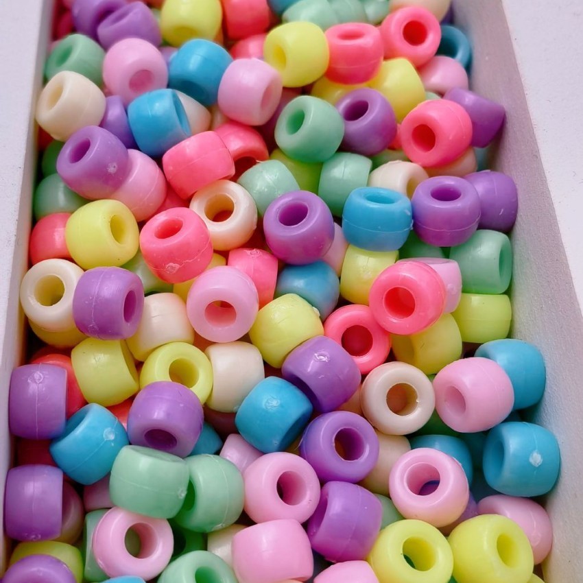 Wholesale Large Hole Loose Beads, Wide Hole Decor Spacer Beads for DIY Handmade Jewelry