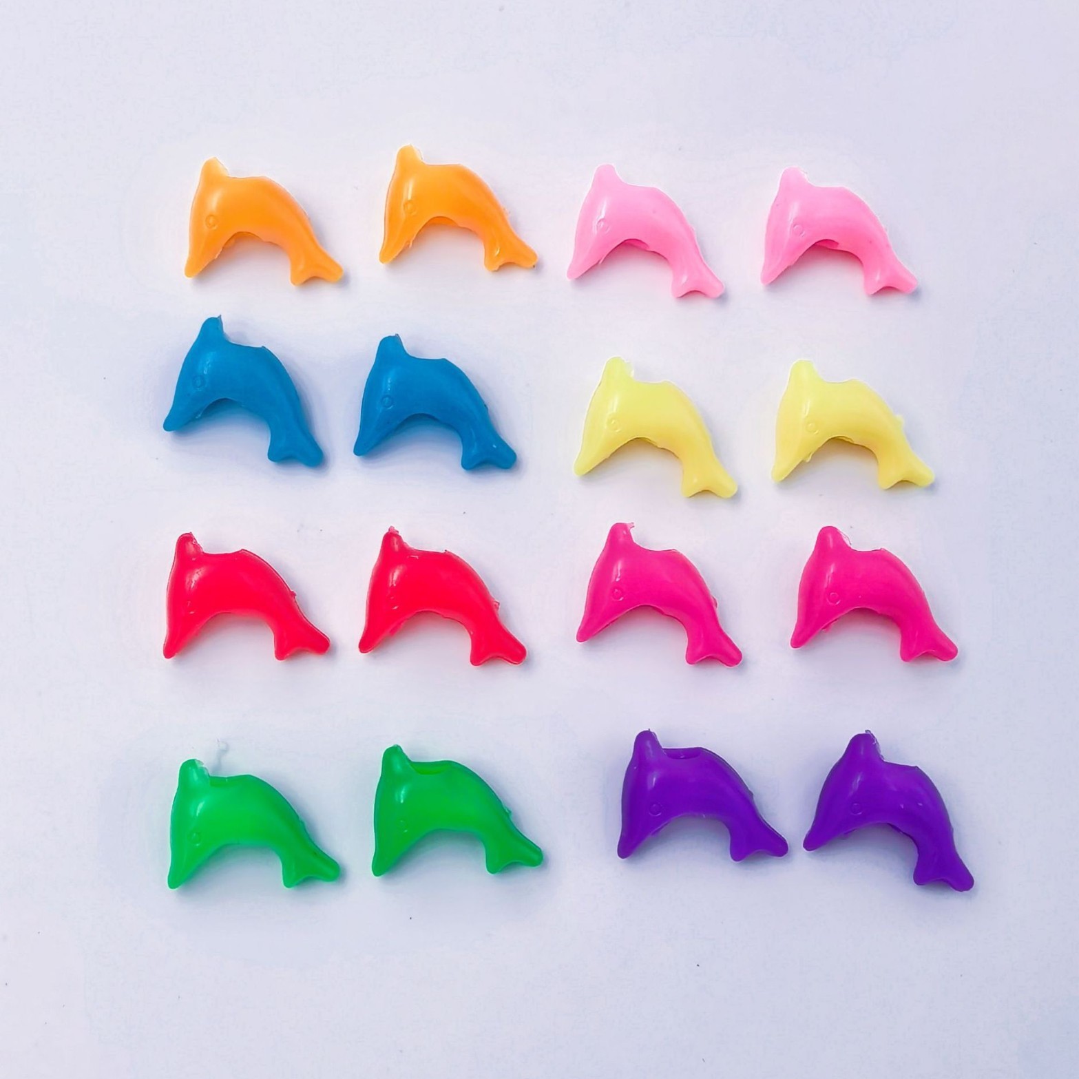 Wholesale Macaron Pastel Large Hole Loose Beads Soft Tone Decor Beads for Cute Style DIY Charms