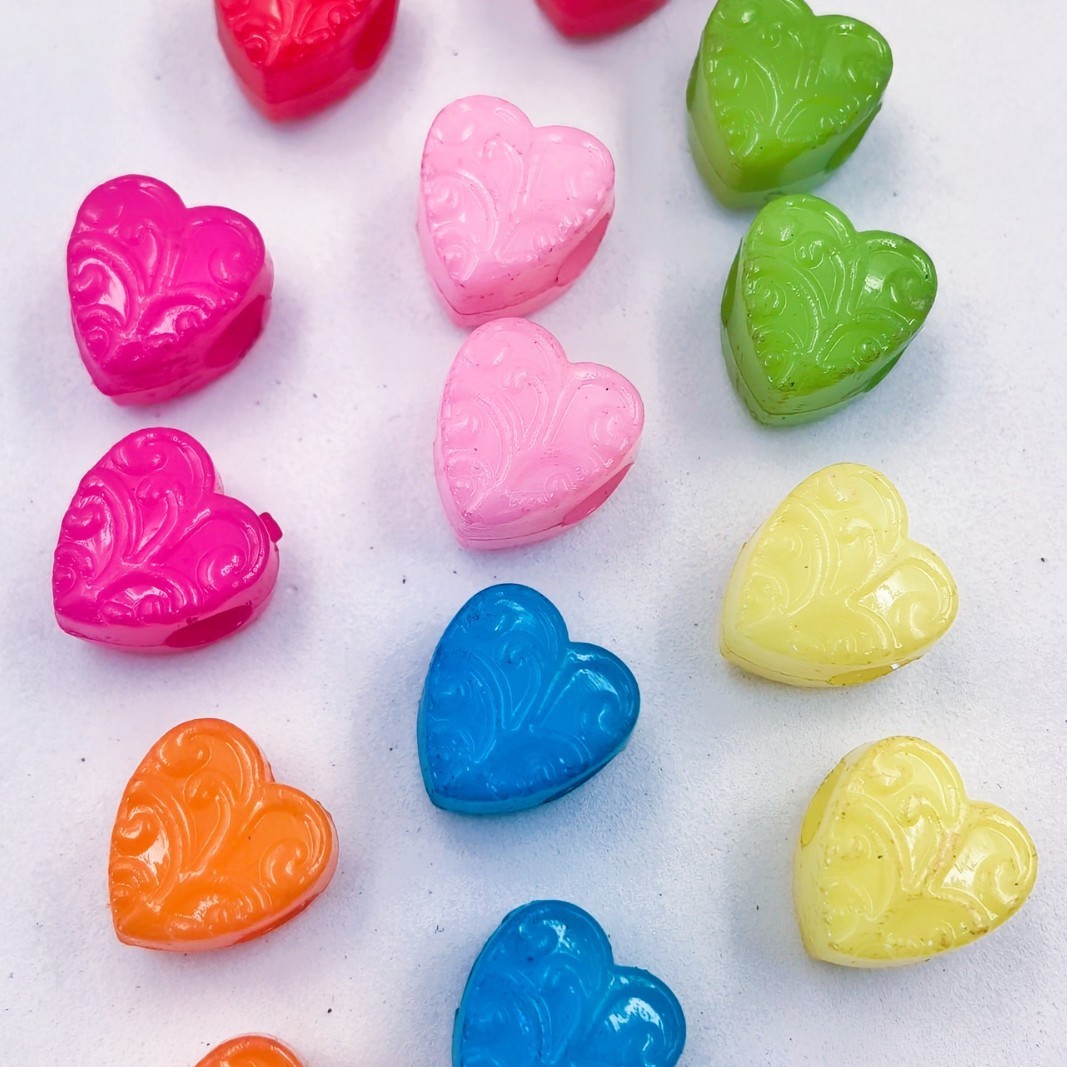 Wholesale Scratch Resistant Large Hole Loose Beads Durable Wide Hole Decor Beads for Stall Sales