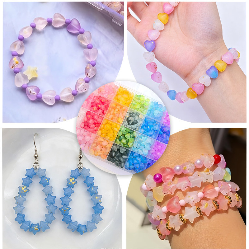 Bulk Waterproof Large Hole Loose Beads Wholesale Colorfast Wide Hole Spacer Jewelry Accessories