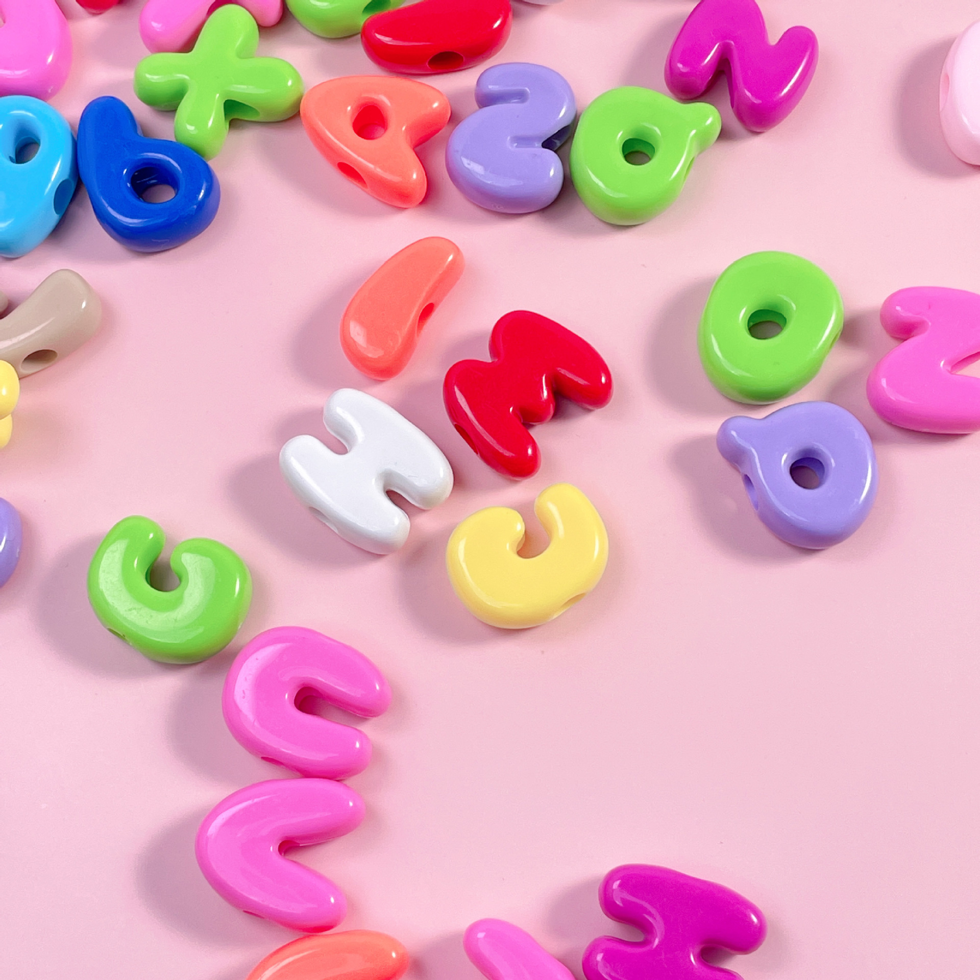 Festival Themed Alphabet DIY Hanging Pendants Bulk Wholesale Party Handmade Favors