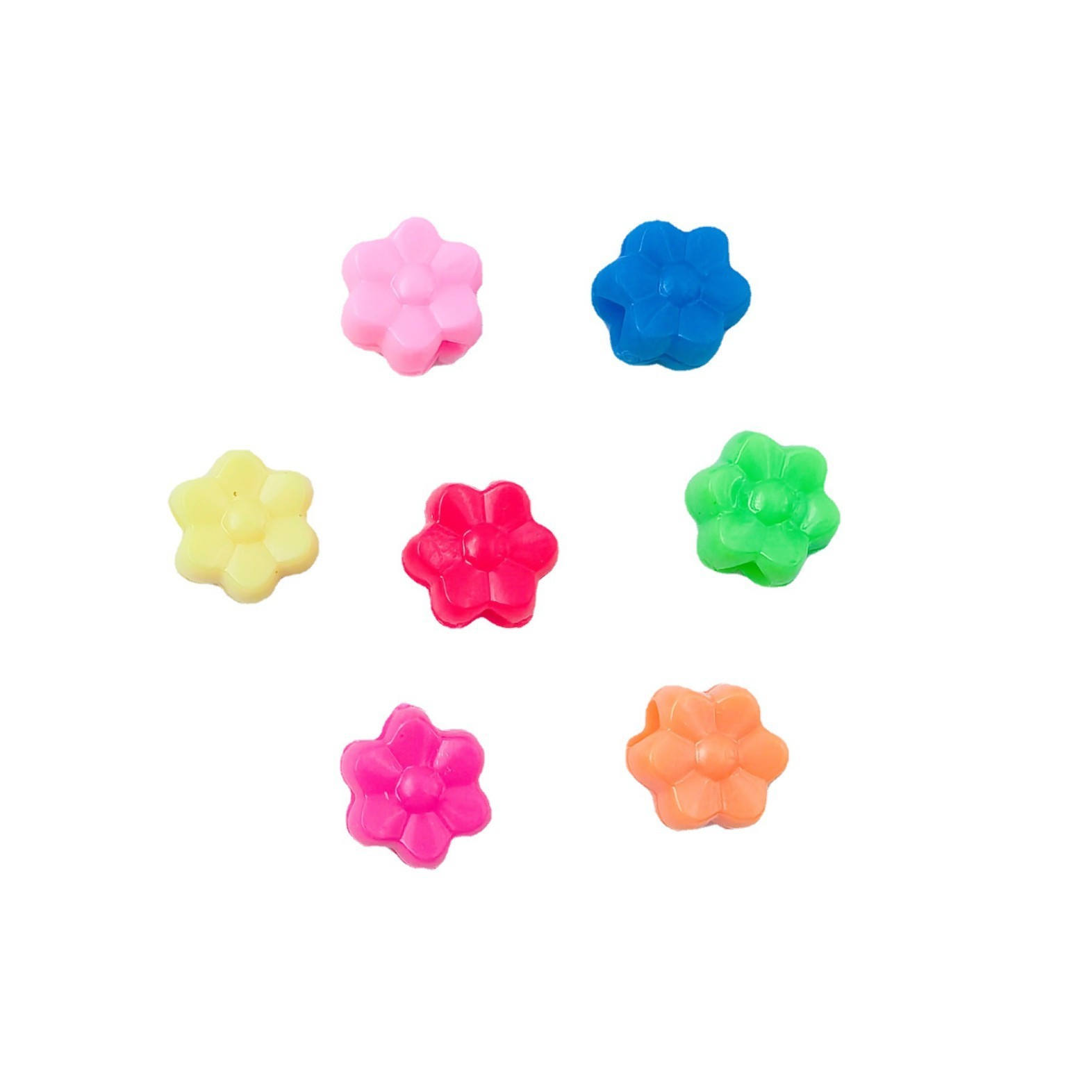 Bulk Small Mini Large Hole Loose Beads Tiny Wide Hole Decor Spacers for Delicate DIY Charms