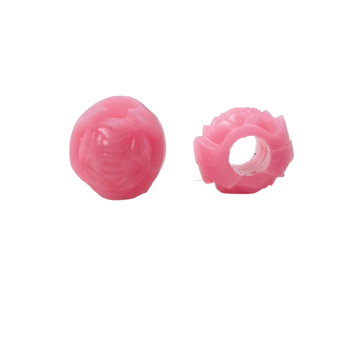 Wholesale Cartoon Large Hole Loose Beads Cute Wide Hole Decor Beads for Kawaii Handmade Charms
