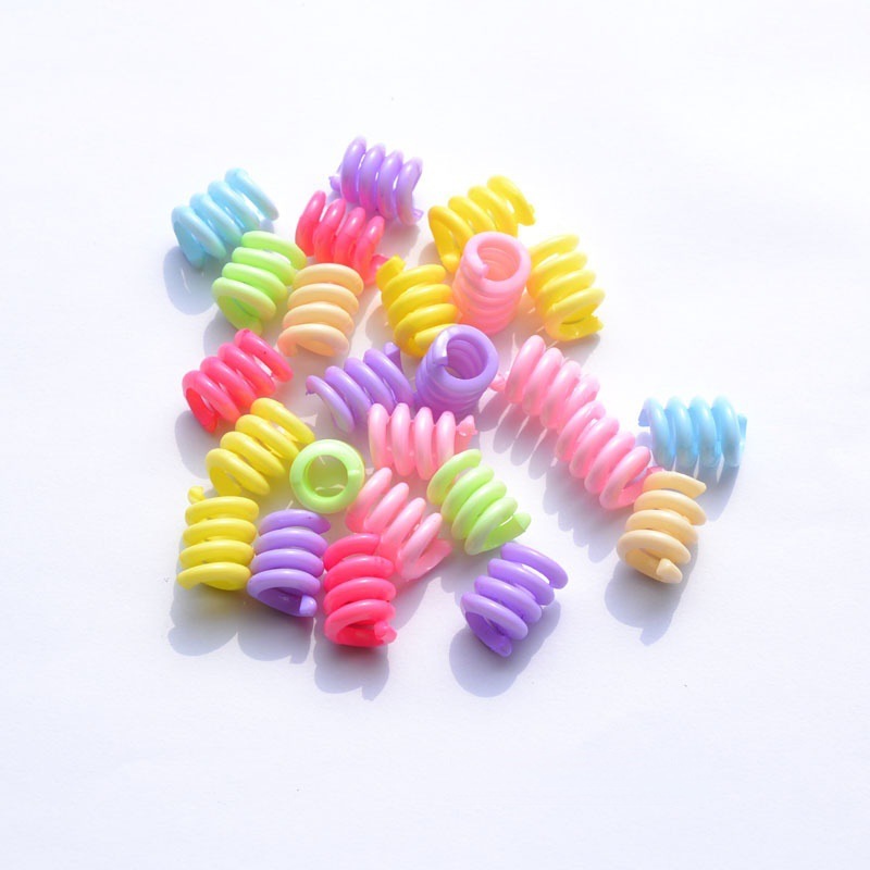 Wholesale Small Mini Large Hole Loose Beads Tiny Wide Hole Decor Beads for Delicate DIY Jewelry