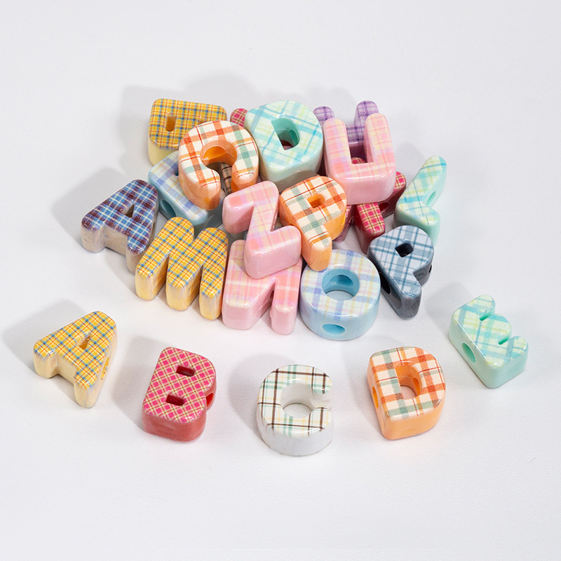 Festival Themed Alphabet DIY Hanging Pendants Bulk Wholesale Party Handmade Favors