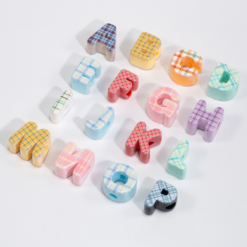 Festival Themed Alphabet DIY Hanging Pendants Bulk Wholesale Party Handmade Favors