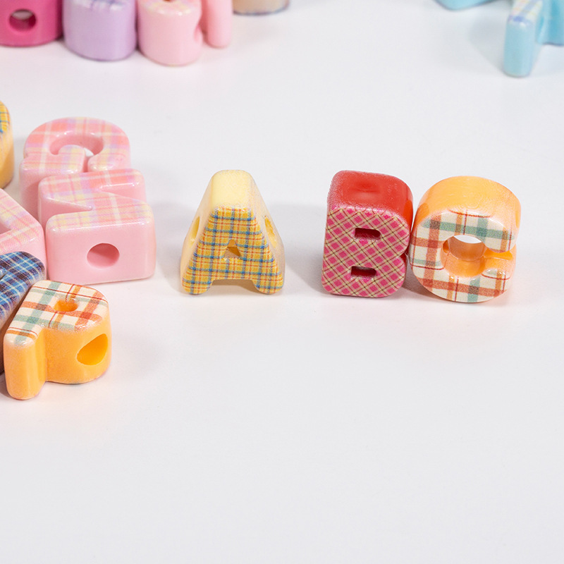 Festival Themed Alphabet DIY Hanging Pendants Bulk Wholesale Party Handmade Favors