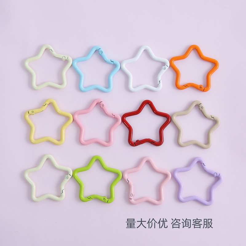Bulk Multi-Size DIY Keychain Hardware Wholesale Large & Small Rings for Diversified Matching