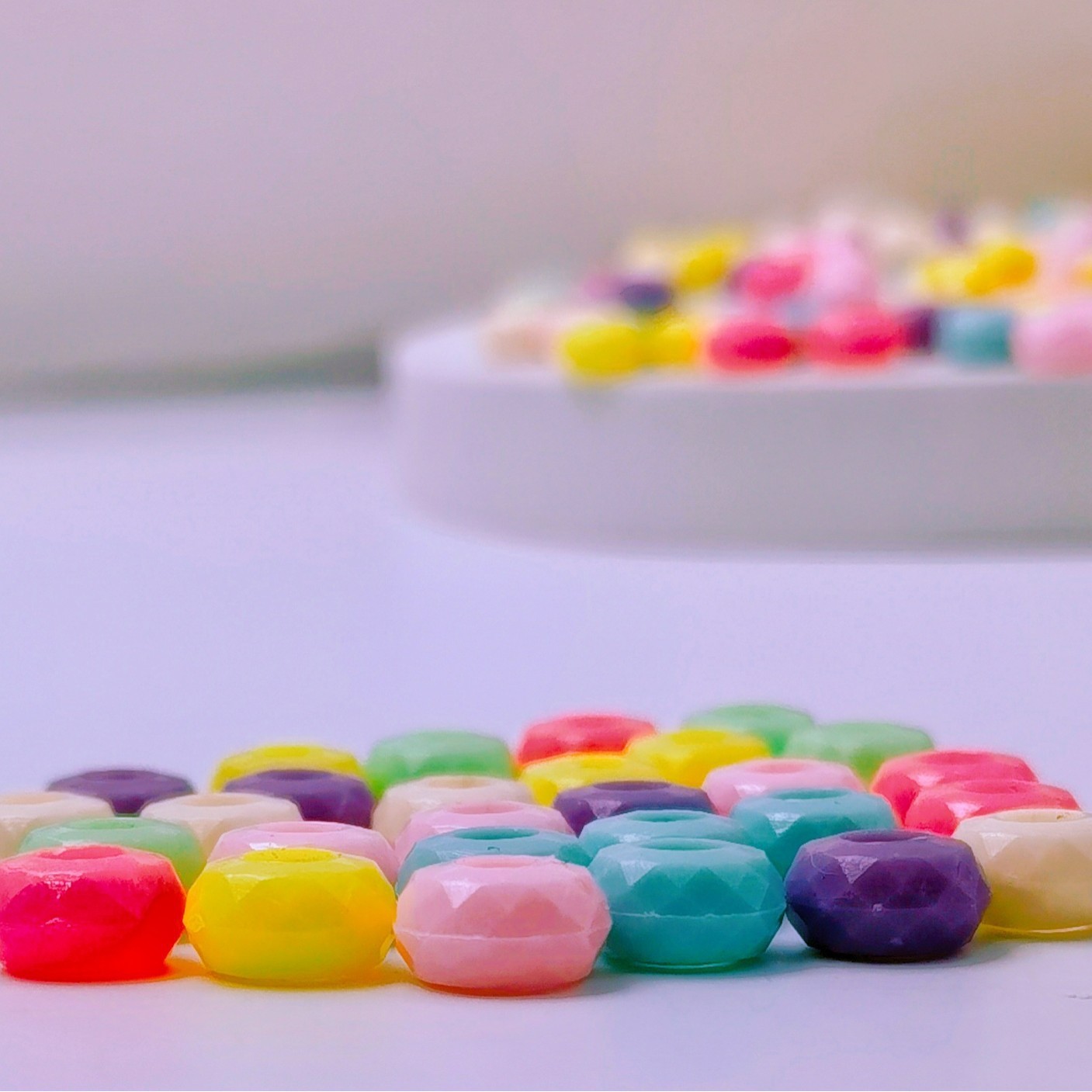 Cost-Effective Big Hole Decor Loose Beads Bulk Wholesale Craft Store Restock DIY Beading Supplies