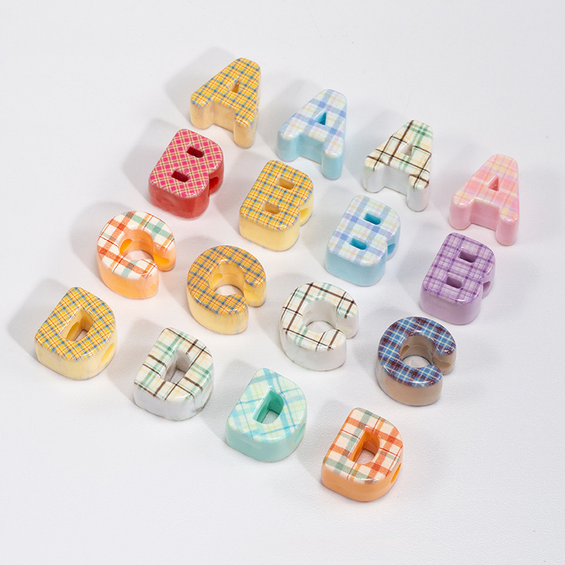 Festival Themed Alphabet DIY Hanging Pendants Bulk Wholesale Party Handmade Favors