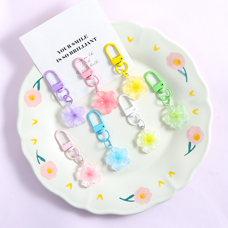 Glossy Anti-Rust Keychain Findings Bulk Wholesale Shiny Hardware for Daily Key Charms