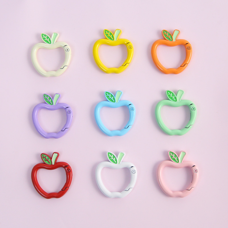 Wholesale Pastel Style DIY Keychain Findings Bulk Soft Tone Hardware for Cute Handmade Key Rings