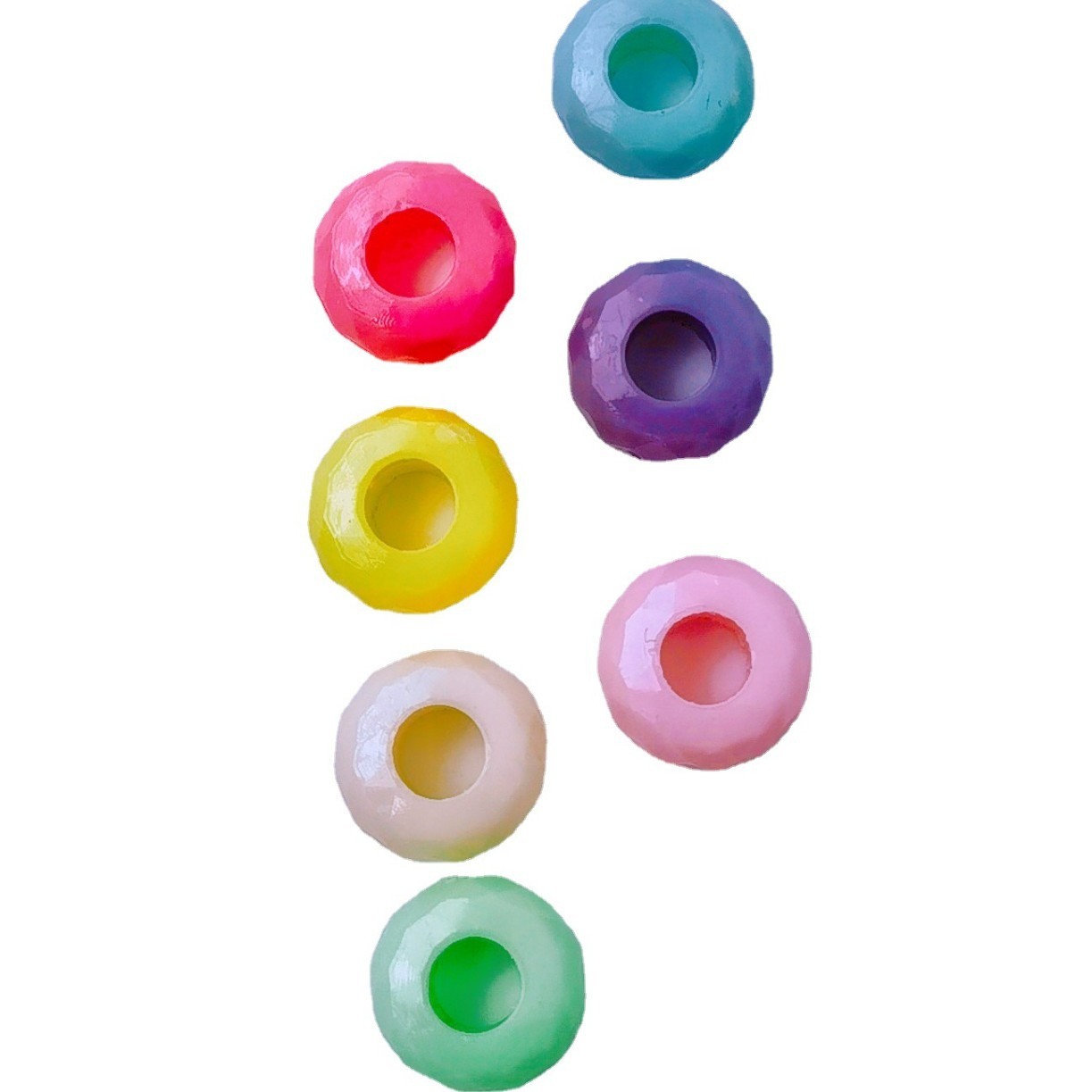 Cost-Effective Big Hole Decor Loose Beads Bulk Wholesale Craft Store Restock DIY Beading Supplies