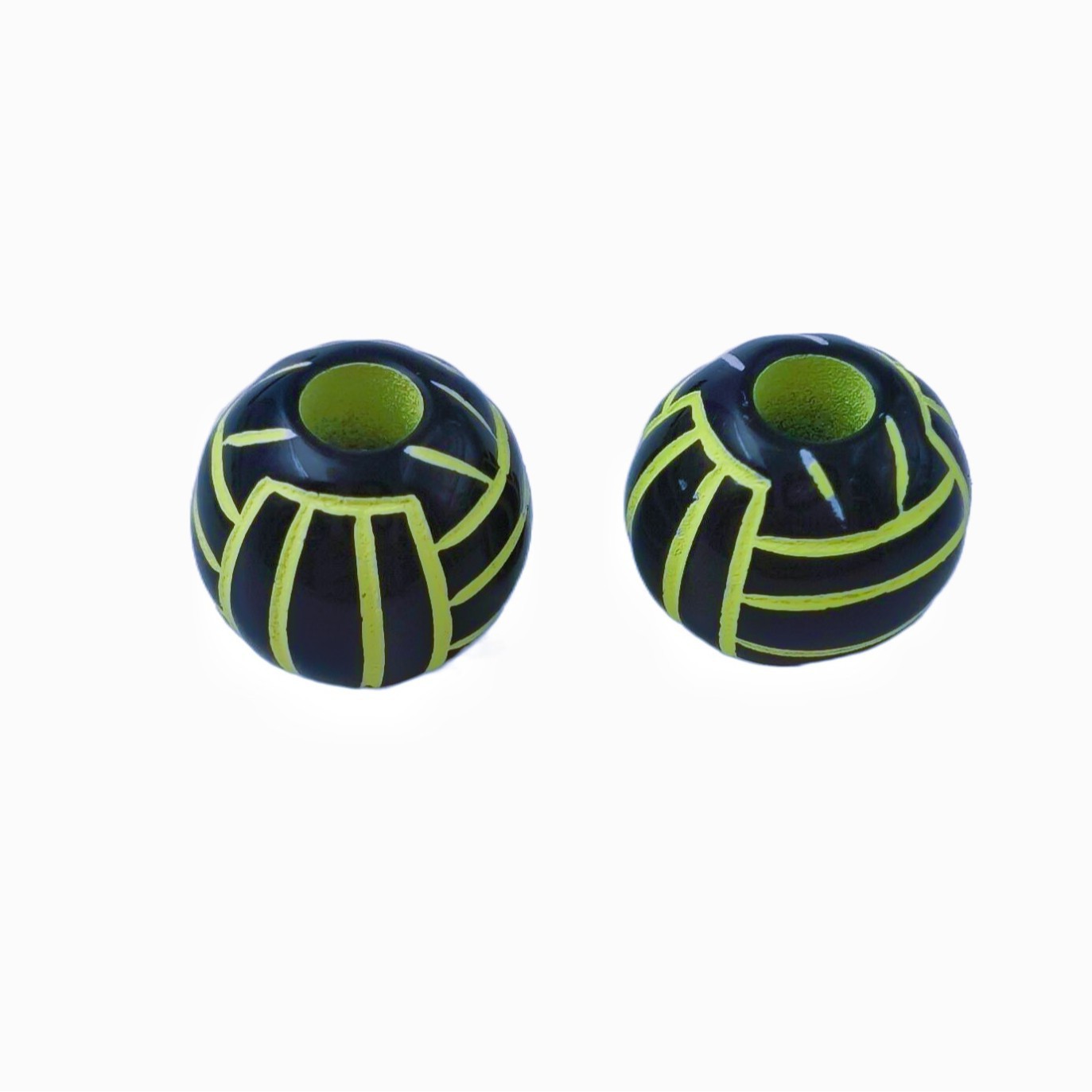 Wholesale Drop Shipping Large Hole Loose Beads Cross-Border DIY Wide Hole Decor Bead Inventory