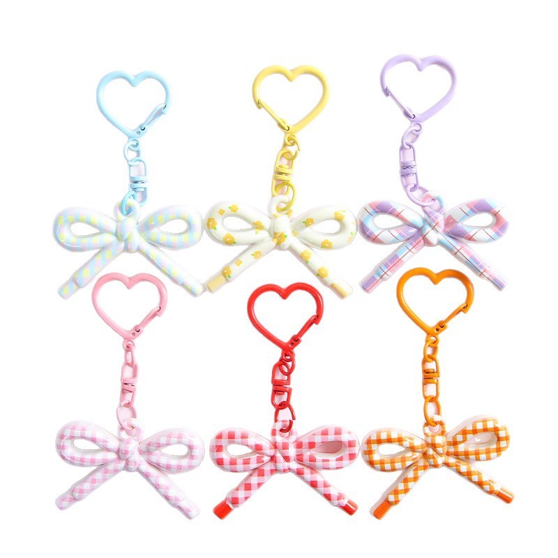 Bulk Mixed Keychain DIY Findings Wholesale Hardware & Spacer Beads for Custom Key Ring Making