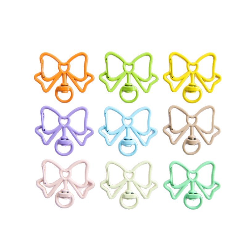 Bulk Mixed Size Keychain DIY Findings Wholesale Large & Small Hardware for Diversified Matching