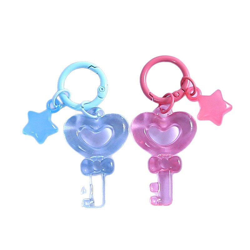 Multi-Scene DIY Keychain Accessories Bulk Craft Fittings for Car Keys, Bag Charms & Holiday Gifts