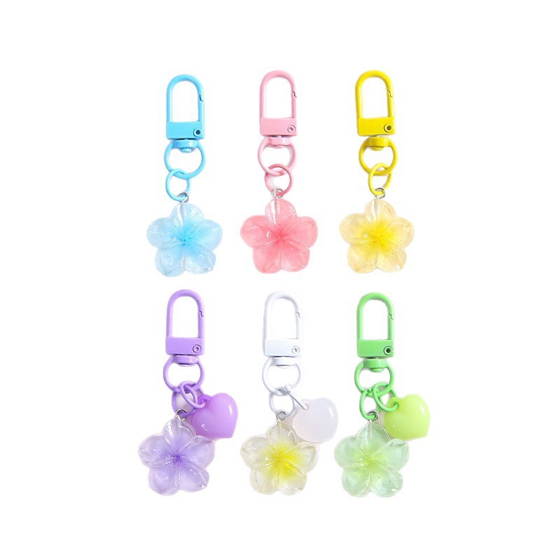 Glossy Anti-Rust Keychain Findings Bulk Wholesale Shiny Hardware for Daily Key Charms