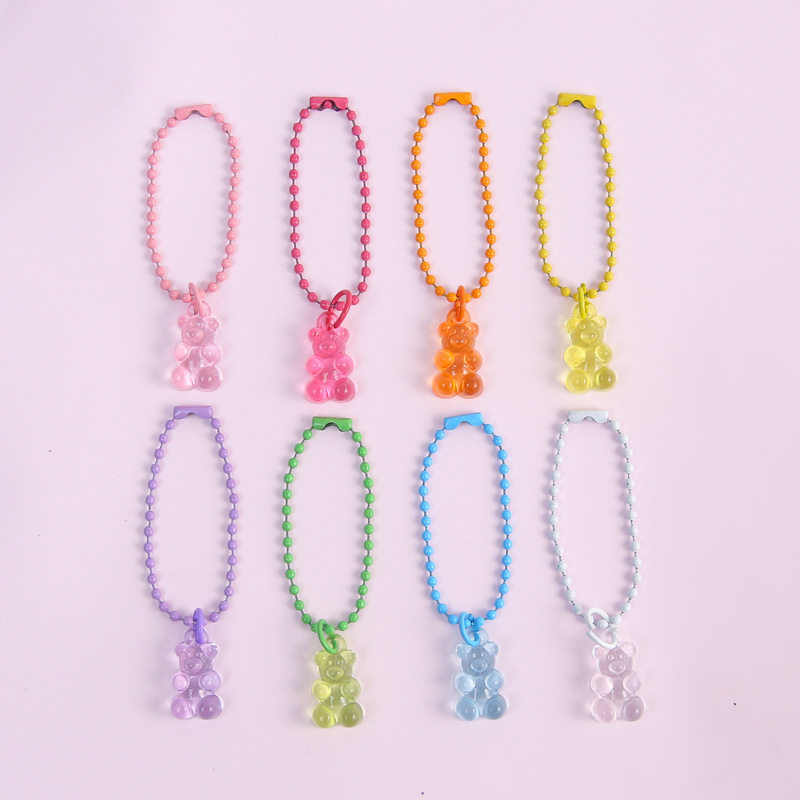 Bulk Mixed DIY Keychain Findings Wholesale Clasps Rings Cord Ends for Keyring Making