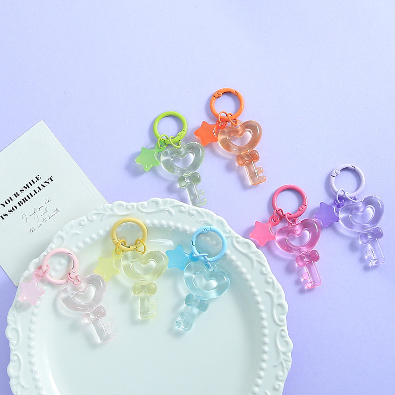 Multi-Scene DIY Keychain Accessories Bulk Craft Fittings for Car Keys, Bag Charms & Holiday Gifts