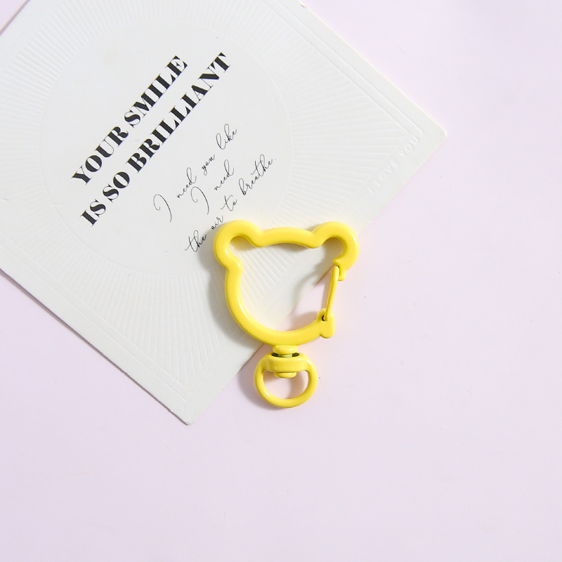 Wholesale Matte Plated Keychain DIY Findings Bulk Vintage Hardware for Retro Handmade Key Charms