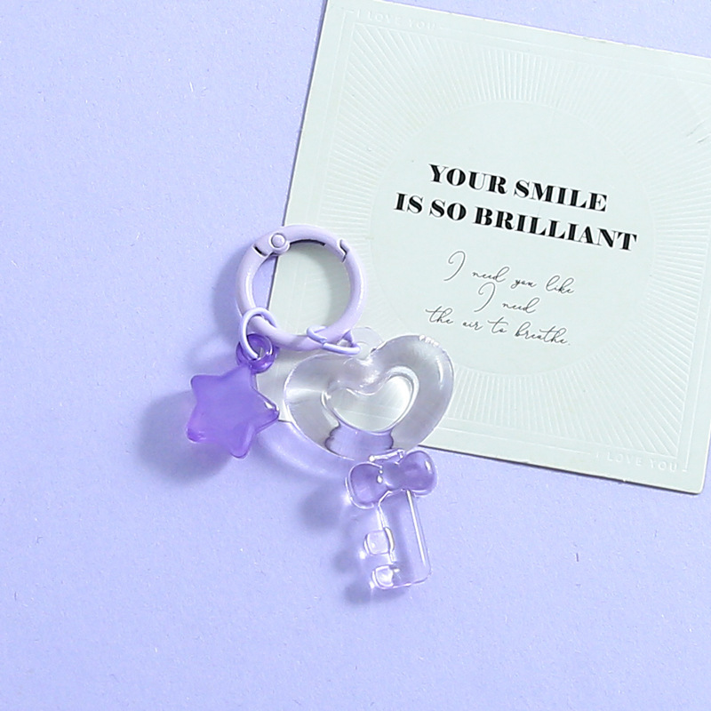 Multi-Scene DIY Keychain Accessories Bulk Craft Fittings for Car Keys, Bag Charms & Holiday Gifts
