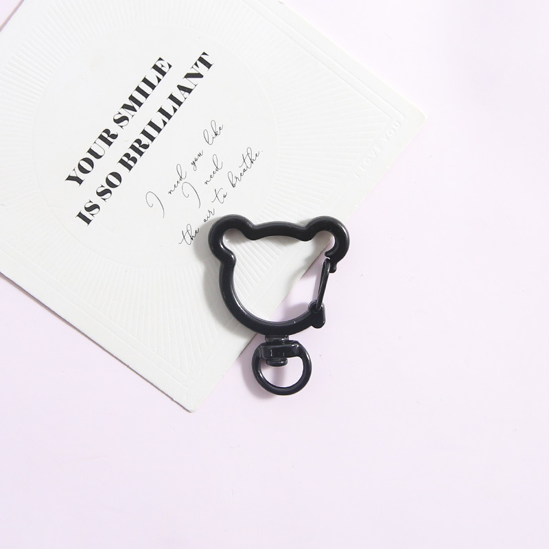Wholesale Matte Plated Keychain DIY Findings Bulk Vintage Hardware for Retro Handmade Key Charms