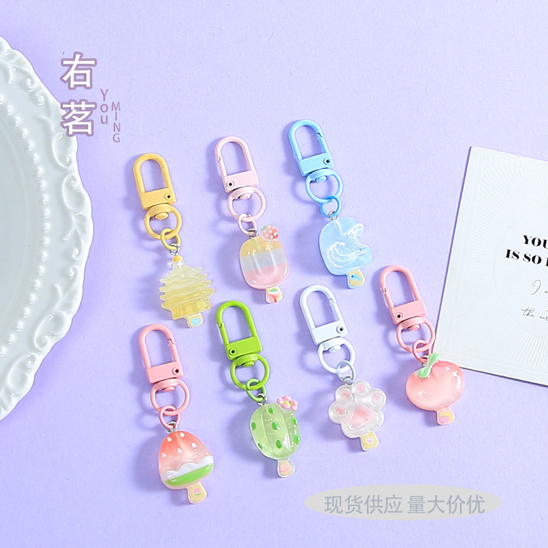 Multi-Purpose DIY Keychain Hardware Bulk Clasps & Connectors for Beaded Letter Key Rings Making