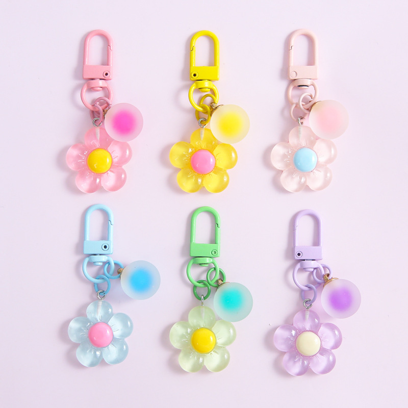 Bulk Easy-Thread DIY Keychain Accessories Wide Hole Beads & Smooth Clasps for Fast Assembly