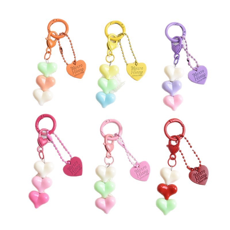 Bulk Mixed DIY Keychain Findings Wholesale Hardware & Bead Kits for Custom Key Pendant Creation