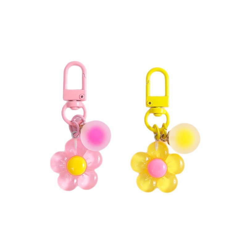 Bulk Easy-Thread DIY Keychain Accessories Wide Hole Beads & Smooth Clasps for Fast Assembly