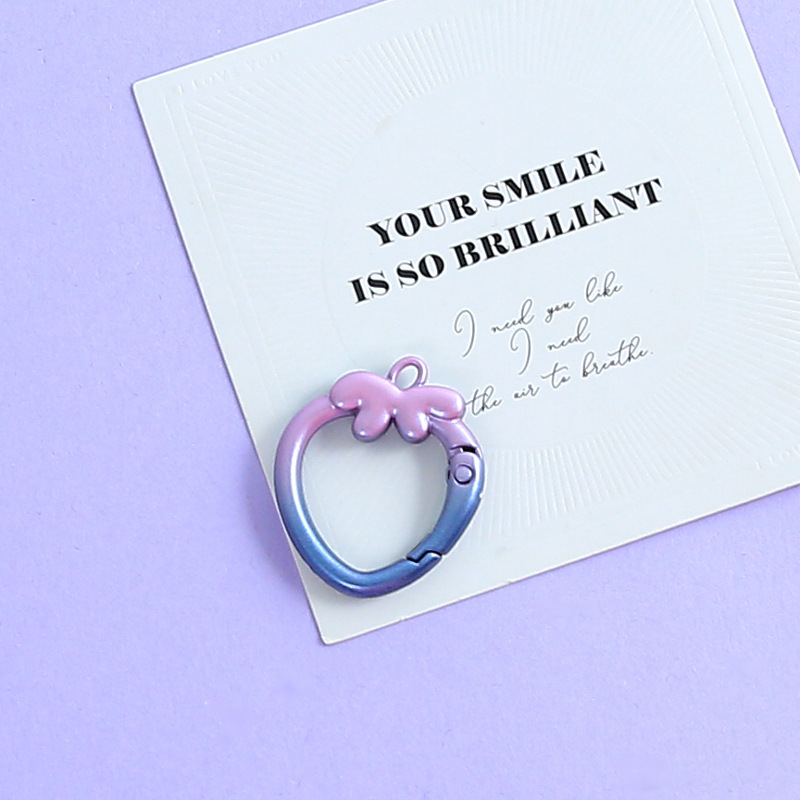 Wholesale Pastel DIY Keychain Findings Bulk Soft Tone Decor Parts for Cute Handmade Key Rings