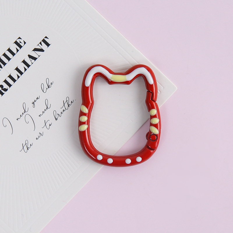 Wholesale Drop Shipping DIY Keychain Findings Cross-Border Handmade Craft Inventory Stock
