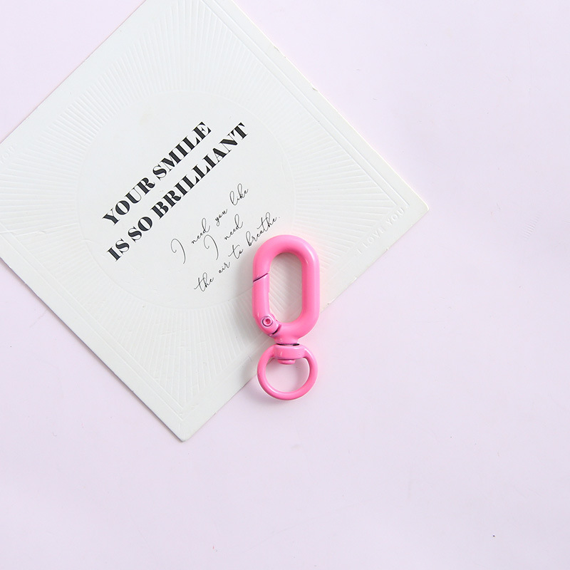 Wholesale Matte Finish Keychain Findings Bulk Vintage Hardware for Retro Style Key Charms
