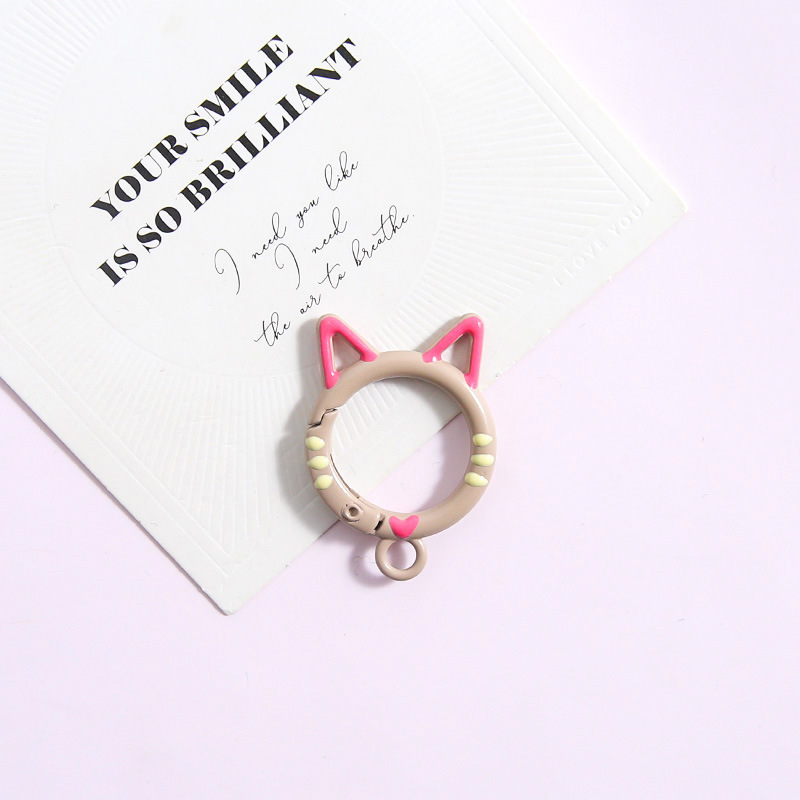 Wholesale Drop Shipping DIY Keychain Findings Bulk Cross-Border Handmade Craft Inventory