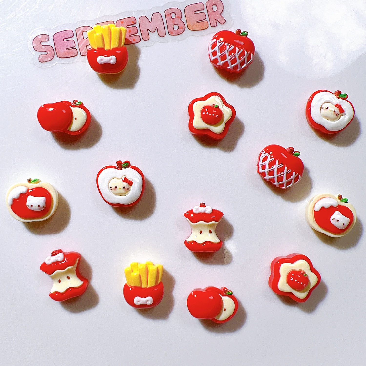 Wholesale Mixed Size Resin Charms Bulk Large & Mini DIY Accessories for Diversified Shoe Decor