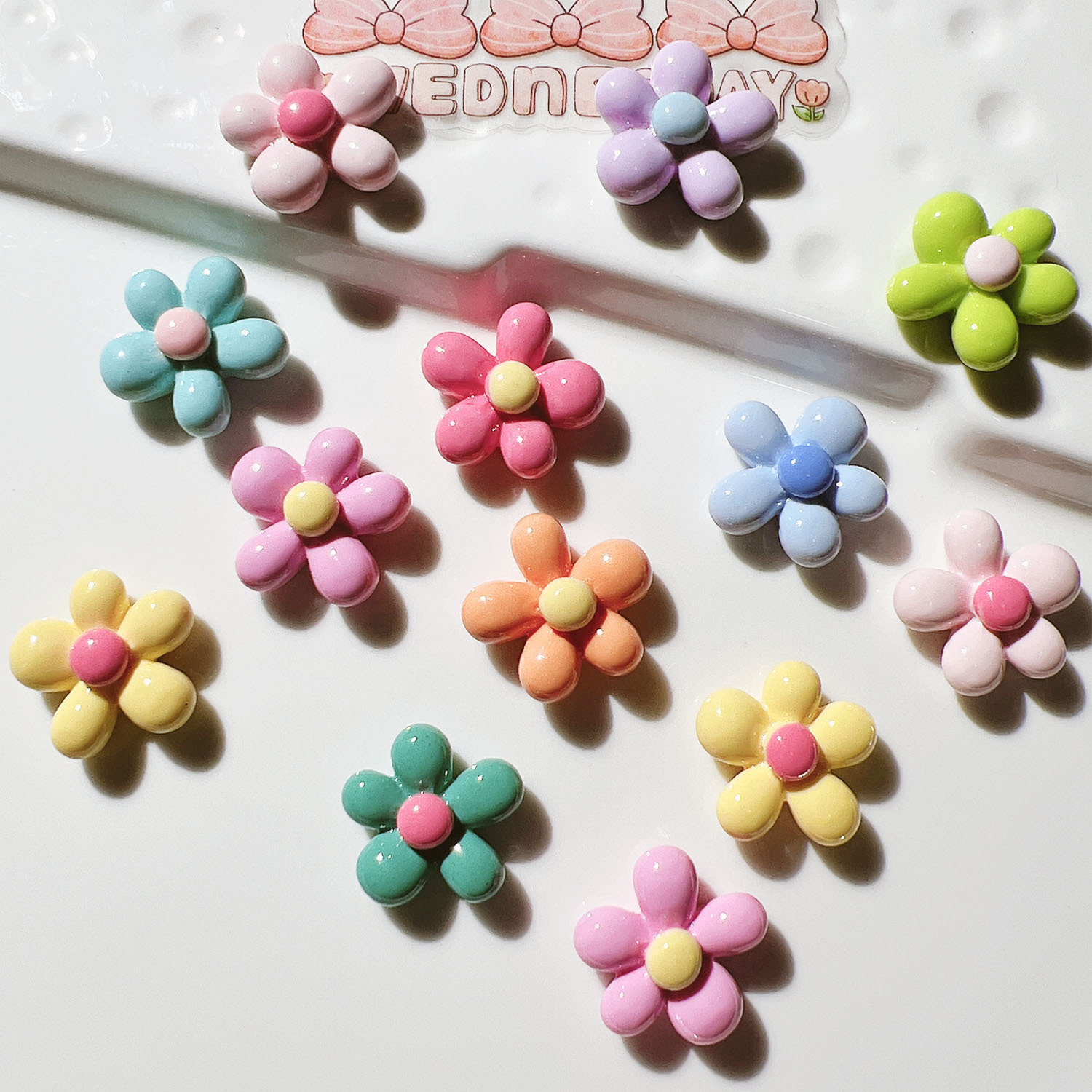 Wholesale Stackable Resin Charms Bulk Multi-Style DIY Shoe Charms Layered Handmade Jewelry Materials