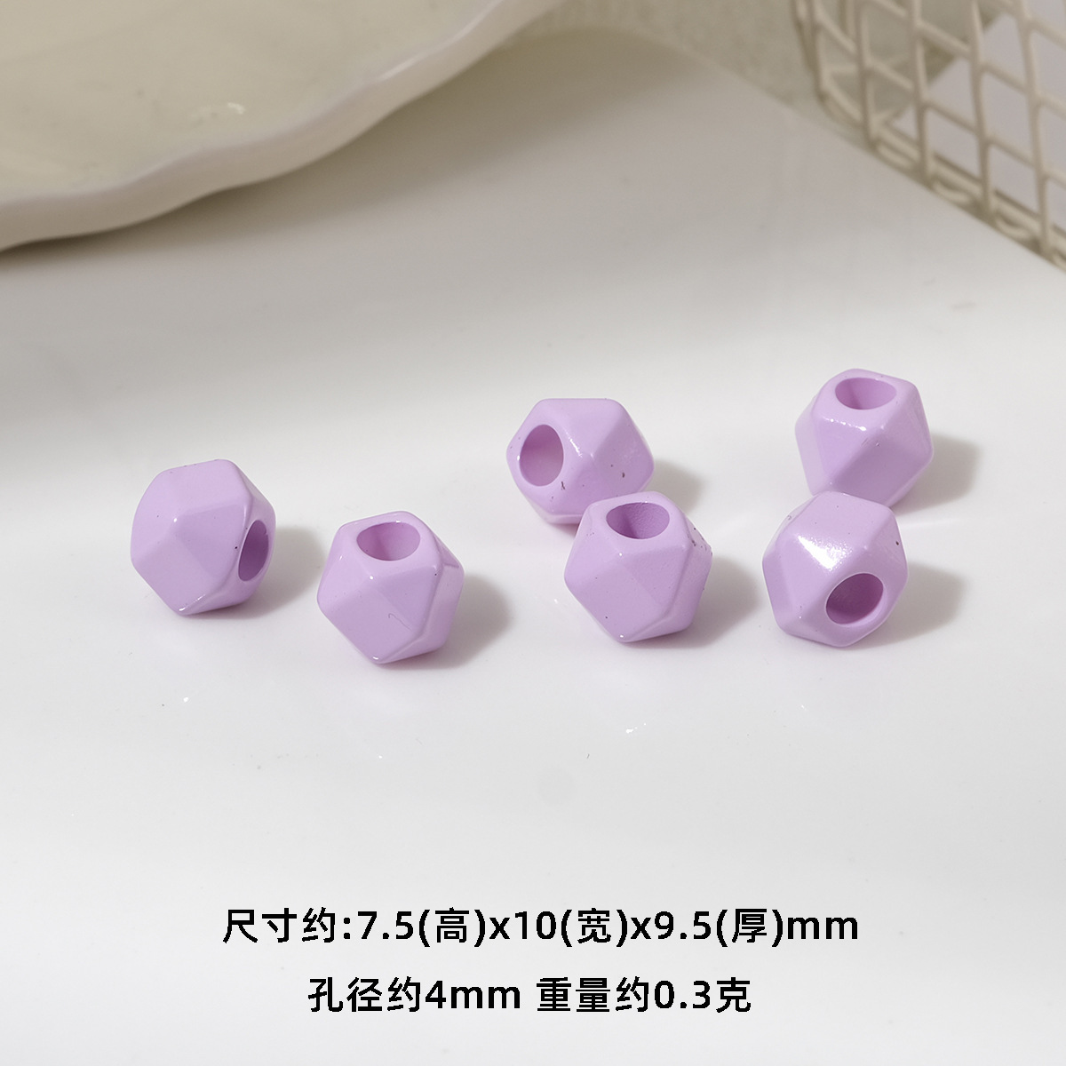 Acrylic DIY Craft Accessories For Handmade Bag Charms And Decorative Phone Straps