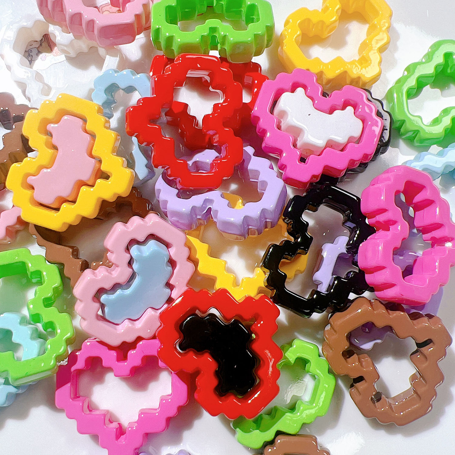 Bulk Shoe Compatible Resin Charms Wholesale DIY Decor Charms for Clog Shoe Ornament Making