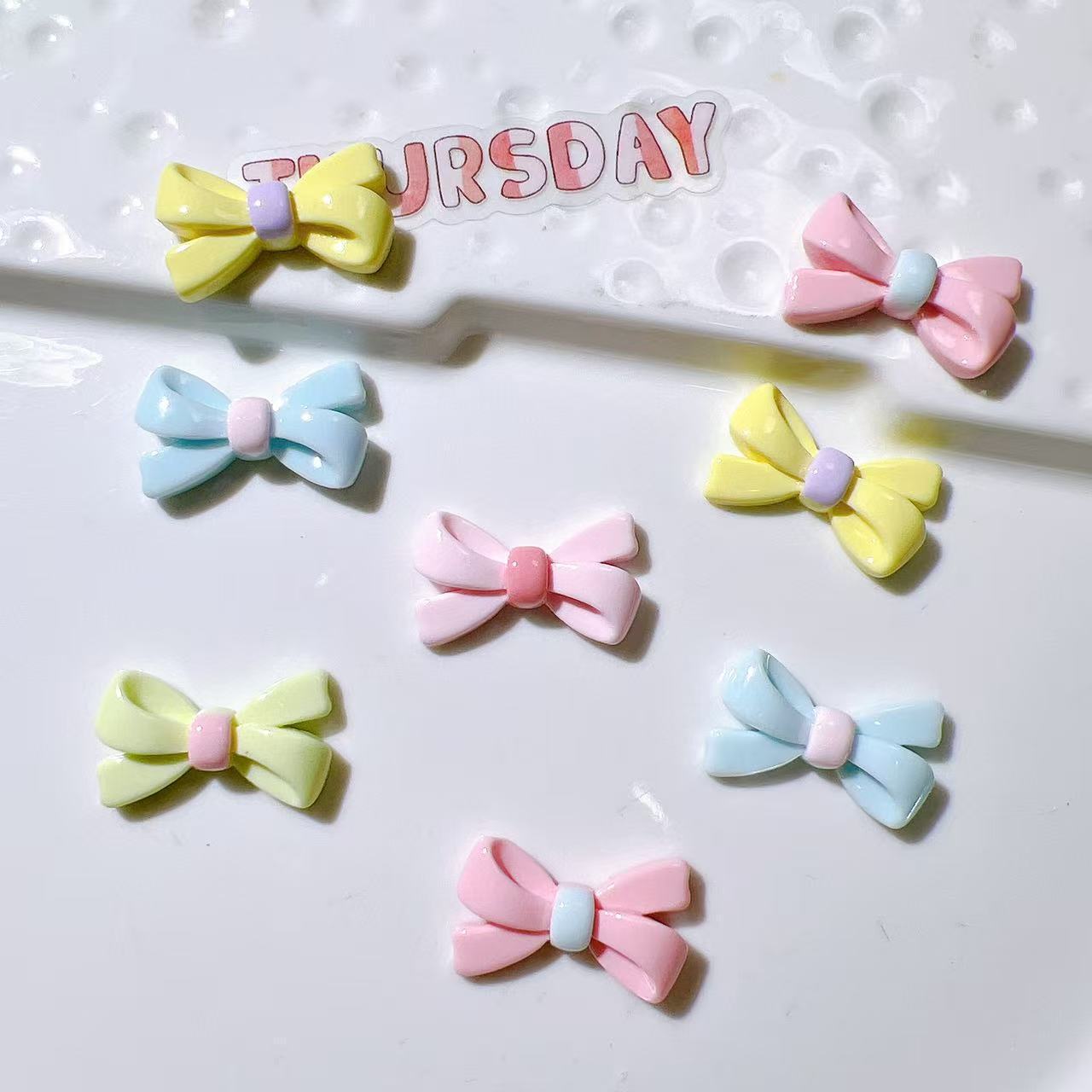 Bulk Pre-Drilled Resin Charms Wholesale DIY Shoe Charms for Keychain Handmade Pendant Making