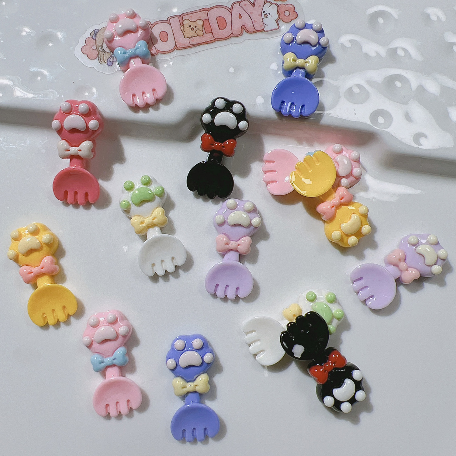 Wholesale Waterproof Fadeless Resin Charms Bulk DIY Shoe Charms for Outdoor Daily Decor