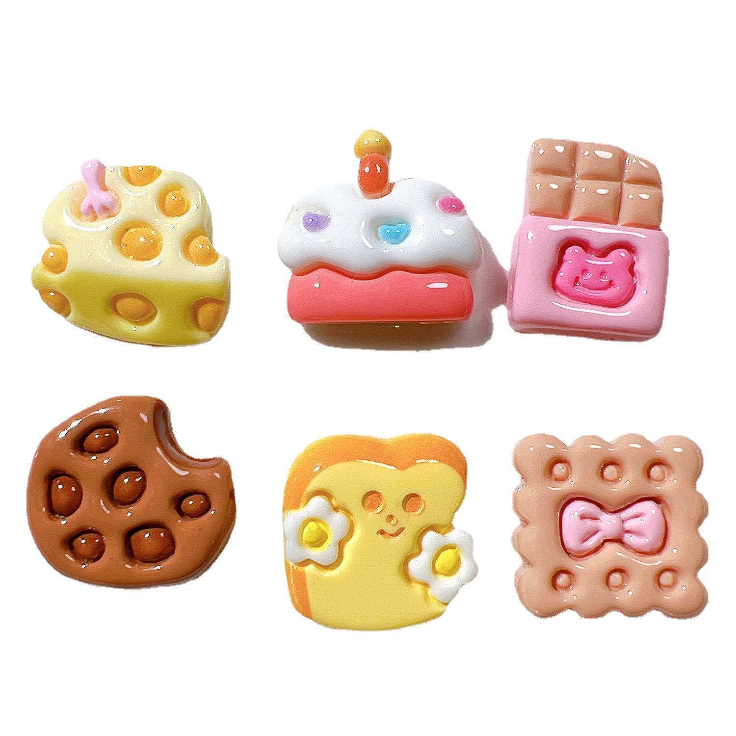 Bulk Glossy Resin Charms Wholesale Shiny DIY Shoe Charms for Daily Decor Handmade Supplies