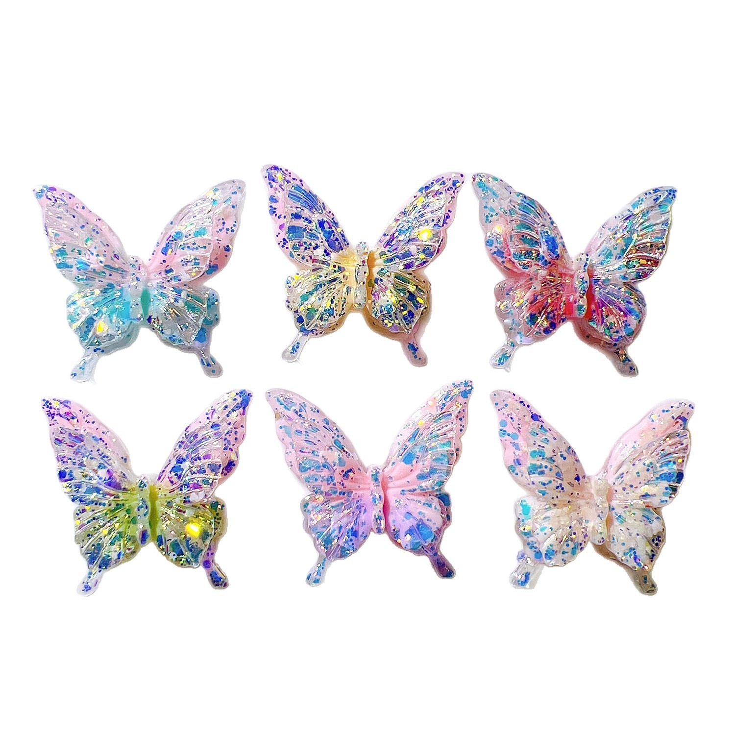 Bulk Mixed Size Resin Charms Wholesale Large & Small Decor Parts for Diversified DIY Matching