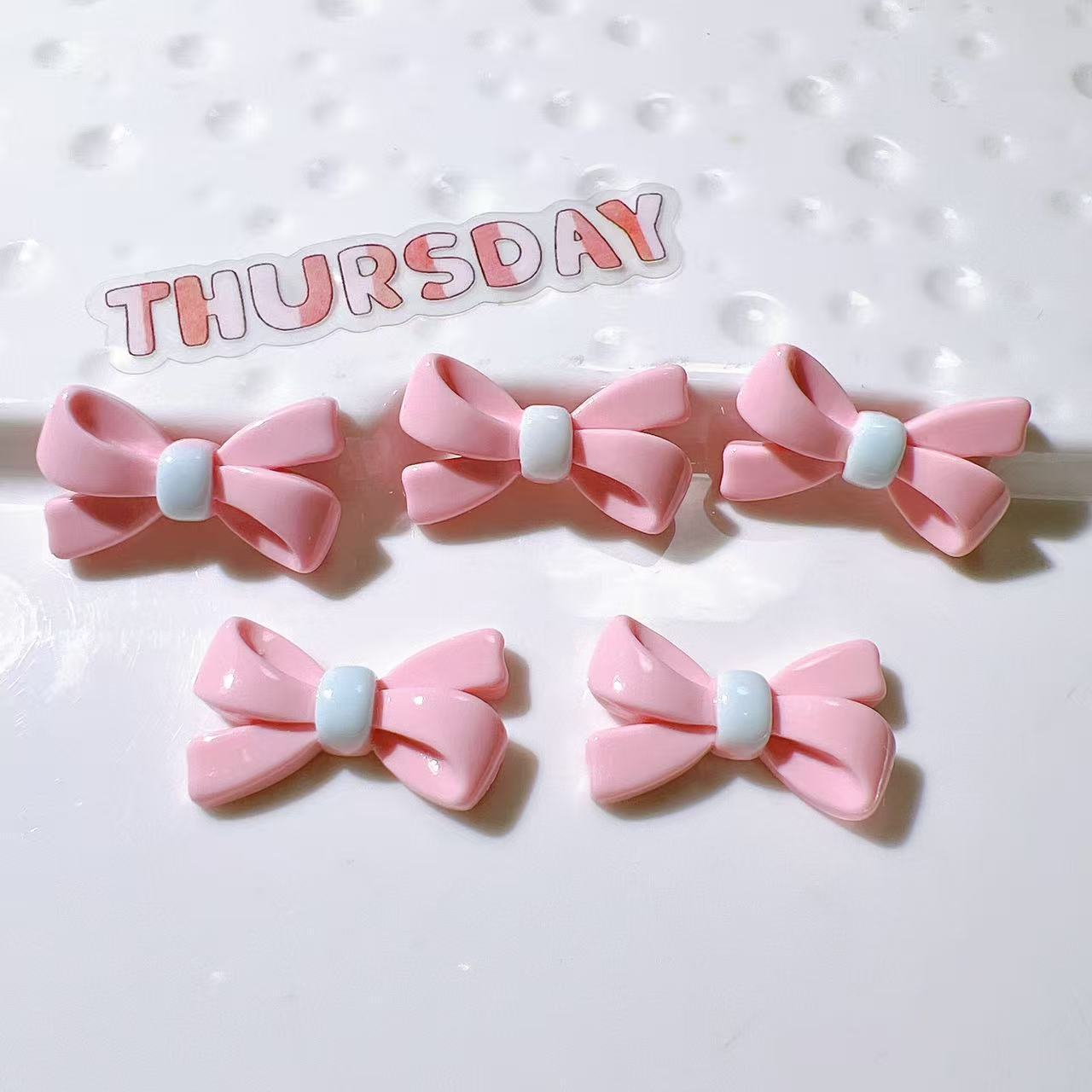 Bulk Pre-Drilled Resin Charms Wholesale DIY Shoe Charms for Keychain Handmade Pendant Making